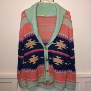 Aztec cardigan